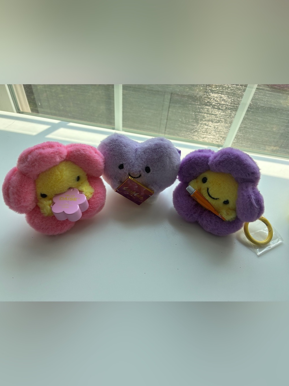 Ulta Mini Brands Pops Plush Keychains 3-Pack Tarte Good Molecules Daise